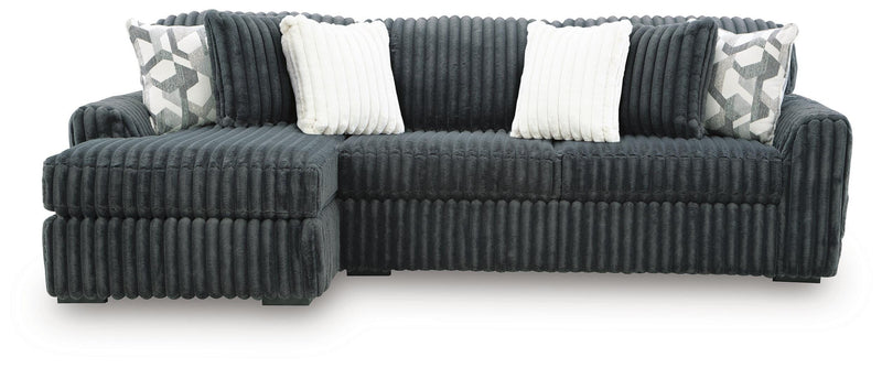 Midnight-Madness Sectional Sofa with Chaise