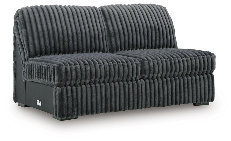 Midnight-Madness Sectional with Chaise