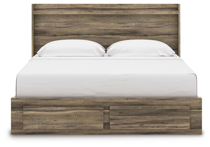 Elbrim Panel Storage Bed