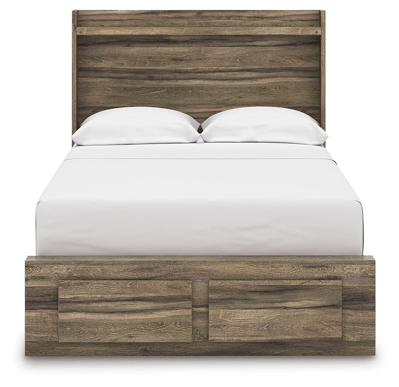 Elbrim Panel Storage Bed